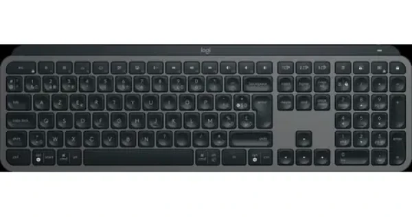 Logitech MX Keys S grafitová / Bezdrátová klávesnice / USB-C / Bluetooth (920-011574)