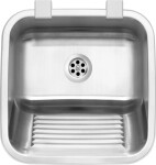 DEANTE - Technický dřez, 1-bowl - vestavný nebo nástěnný ZYK_010A