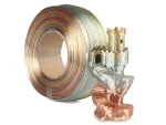Spectrum ReFill PLA Silk Rainbow Ancient / Tisková struna / 1,75 mm / 1 kg (81289)