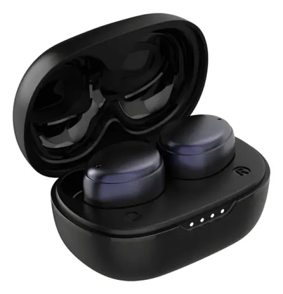 CARNEO S4 mini černá-modrá / Sluchátka do uší / Bluetooth 5.3 / výdrž 9 h (8588009299356)