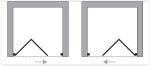 HOPA - Sprchová zástěna DOMINO - BARVA rámu - Bílá, Rozměr A - 90 cm, Rozměr C - 185 cm, Směr zavírání - Univerzální Levé / Pravé, Výplň - Polystyrol 2,2 mm (acrilico) BSDOM93P