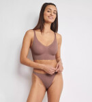 Dámská podprsenka ZERO Feel Bliss Bralette - BROWN - hnědá 1141 - SLOGGI BROWN L