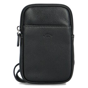 Stylová dámská kožená crossbody kapsa Katana Stacy, černá