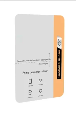 Hammer Glass Prime Protector Clear / Ochranná fólie / pro telefony do 7,5" / 10 ks / tloušťka 0,21 mm (GPF000042)