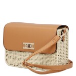 Moderní dámská crossbody kabelka Eugenie, krémová