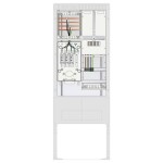 ABN SZ175ZZ1402 Venkovní rozvodnice s elektroměrem Obsah 1 ks