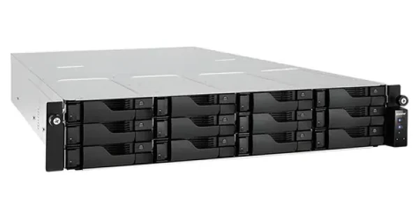 Asustor Lockerstor 12RD AS6512RD 12-Bay + Rail / NAS / Rack 2U / Atom C3538 2,1GHz / 8GB RAM / 4x GLAN (90-AS6512RD2-ME30)