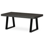 Konferenční stolek 120x60x50cm, lamino, šedý dub, CT-R5212 GREY