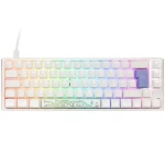Ducky One 3 Classic Cherry MX-Red bílá / herní klávesnice / podsvícená / mechanická / drátová USB-C / DE (DKON2167ST-RDEPDPWWWSC1)