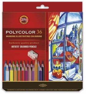 Koh-i-noor umělecké pastelky POLYCOLOR 36 ks