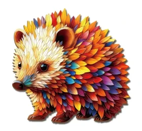 2KIDS TOYS Dřevěné puzzle Ježek