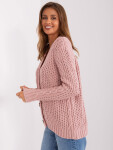 Dámský svetr Jumper BA SW 8001-1.82P růžový - FPrice UNI
