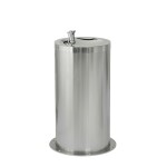 SANELA - Nerezové pitné fontánky Pitná fontánka na podlahu 660 mm, nerez SLUN 23M