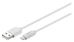 Goobay USB-A - Lightning bílá / Kabel / 1 m / MFi certifikace (54600)