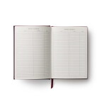 Rifle Paper Co. Vyšívaný linkovaný deník Ladies Night Book Club, červená barva, papír