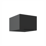 Horní skříňka Aria ANT 50 NAGU-36 1F Barva korpusu: Antracit, Barva dvířek: WH - Crystal white AFM