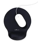 Durable Ergotop antracitová / Podložka pod myš / gelová opěrka zápěstí / 230 × 260 mm (574858)