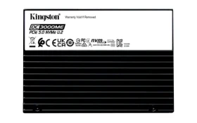 Kingston DC3000ME 7.68TB SSD / 2.5" / U.2 / eTLC / R: 14000MBps / W: 10000MBps / 2.8m 500K IOPS / 5y (SEDC3000ME/7T6)