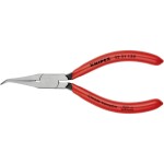 KNIPEX - kleště půlkulaté, zahnuté, s křížovým ozubením - 200mm, vysoká pevnost čelistí (3821200)