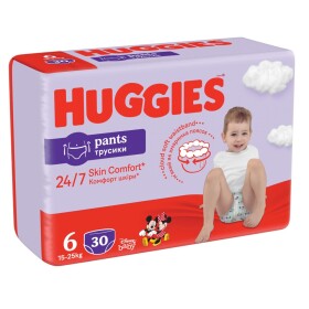 Huggies Pants Jumbo 6, 15-25 kg, 30 ks