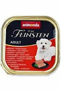 Animonda pes VF paštika Adult hovězí/krůtí srdce 150g