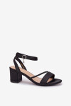 Sandály na podpatku model 213009 Step in style 38