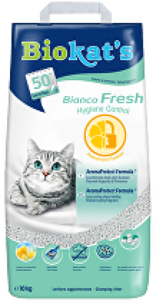 Podestýlka Biokat´s Bianco Fresh Control 10kg