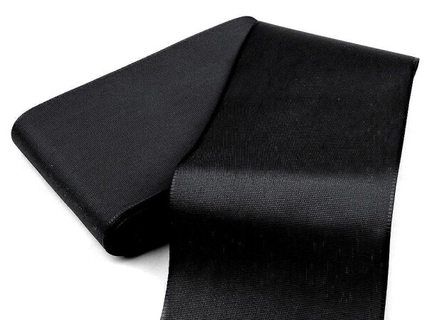 Ptakoviny.cz Stuha - pro piráta černá 7,2cm x 2m