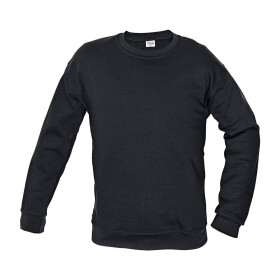 Červa TOURS Unisex mikina černá L 0306000160003