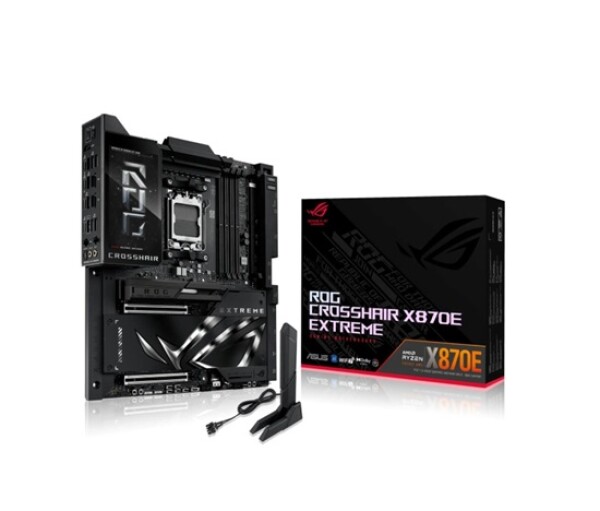ASUS MB Sc AM5 ROG CROSSHAIR X870E EXTREME, AMD X870, 4xDDR5, 1xHDMI, 2xUSB4, WiFi, E-ATX EDF_1887619