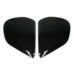 Bočnice Arai Vas-V Diamond black pro integrální přilby Arai RX-7V a QV-Pro - Černá