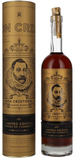 Ron Cristóbal Santa Maria Pineau 2008 42% 0,7 l (tuba)