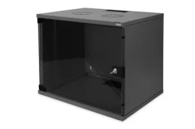 Digitus SOHO / Nástěnný rozvaděč / 9U / 540x400 mm / skleněné dveře / do 60 kg (DN-19 09-U-S-SW)