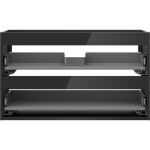 MEXEN - Box-A skříňka pro umyvadlo 80, 2 zásuvky, černá lesk 91AX0-0800-470-2-70