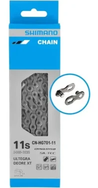 Shimano CN-HG701-11 / Řetěz / HG-X11 / E-BIKE / 11 rychlostí / 116 článků / Quick-Link (ICNHG70111116Q)
