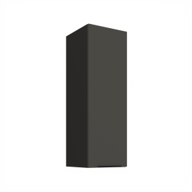 Horní skříňka Aria 30 G-90 1F Barva korpusu: Černá, Barva dvířek: GR - Graphite AFM