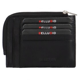 Kožené pouzdro na doklady Bellugio Olivio, černé