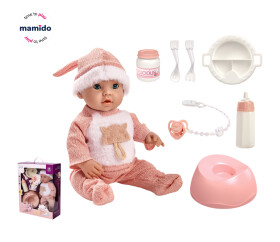 Mamido Panenka miminko s nočníkem a příslušenstvím Baby Doll MT1220
