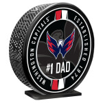 Mustang Puk Washington Capitals NHL 8" MEGA Puck #1 Dad Ribbon
