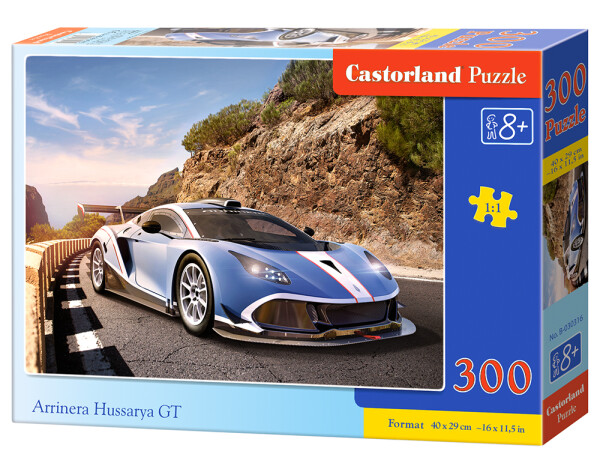 Puzzle Castorland 300 dílků - Modré Arrinera Hussarya GT