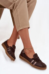Kožené semišové dámské polobotky typu barefoot Zazoo N1341 čokoládové 41