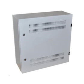 XtendLan 19" nástěnný vertikální rozvaděč 2U+4U 540x200, perforované dveře, 2x zámek, šedý EDF_1030980