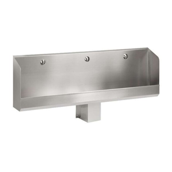 SANELA - Nerezové pisoárové žlaby Nerezový pisoárový žlab se skrytým splachováním, délka 1800 mm, 24V SLPN 04C