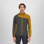 KARPOS Averau Full-Zip Hoodie Fleece, Woodl Gray/Bronze velikost: XL