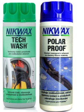 NIKWAX sada Tech Wash a Polar Proof (300 + 300 ml)
