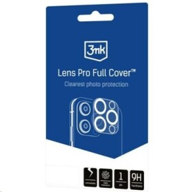 3mk Lens Pro Full Cover ochrana kamery pro Apple iPhone 15 Pro/iPhone 15 Pro Max (5903108527897)