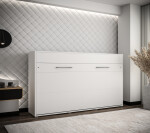 Vyklápěcí postel HH120 Barva korpusu: Bílá mat + Dub Artisan