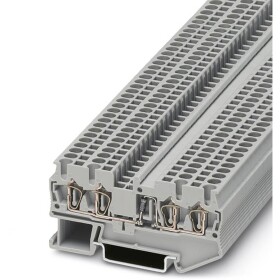 Phoenix Contact 3036534 řadová svorka pro konstrukční prvky 5.2 mm pružinová svorka šedá 50 ks