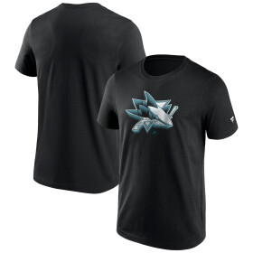 Fanatics Pánské tričko San Jose Sharks Chrome Graphic T-Shirt Black Velikost: