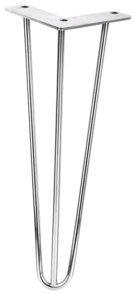 Strong stolová noha drátěná chrom 710mm (318055)